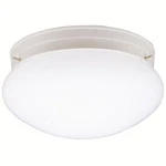 Kichler 208 White Ceiling Space 1-LIGHT Flush Mount Indoor Fixture. Fixed Price $32.97.