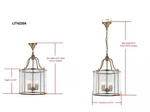 Safavieh Sutton Place Med Pendant Light, Reduced Price 2172795133 LIT4220A. Fixed Price $188.00.