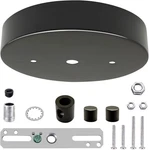 Ecudis Chandelier Canopy Kit, 5 1/8 Ceiling Lighting Modern Steel Black. Fixed Price $19.80.