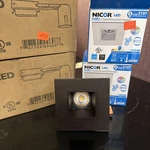 Nicor DQR2 Oil Rubbed Bronze 2" Square Led Downlight With Remodel Housing. Fixed Price $30.00.