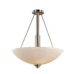Trans Globe Mod Space 20" Pendant, Brushed Nickel 70528-1BN. Fixed Price $204.99.
