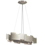 Kichler Moderne Oval Chandelier/pendant Led, Satin Nickel - 42993SNLED. Fixed Price $1589.99.