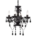 Lalula Black Chandelier Small Crystal Lighting Mini Acrylic Chande.... Fixed Price $154.09.