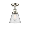 Innovations Lighting 916-1C-11-6 Cone Semi-flush 6"W Nickel. Fixed Price $123.20.