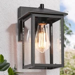 Gepow Outdoor Wall Lights Farmhouse Exterior Sconces - Textured Black. Fixed Price $64.32.