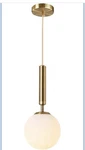 Eul Mid Century Modern Globe Pendant Light Opal Glass Hanging Fixture G.... Fixed Price $32.00.