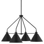 Capital Lighting 451341 Alden 33"W Chandelier - Black. Fixed Price $324.00.
