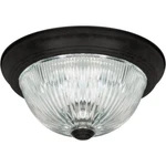 (1)-HOME Impressions In. Matte Black Flush Mount, Clear Glass. IFM211MBK-CR. Fixed Price $35.99.