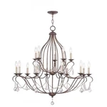Livex Lighting Chesterfield Chandelier Applied Venetian Golden Bronze. Fixed Price $1105.99.