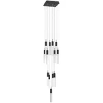 Avenue Lighting HF1905-13-GL-BK-C Original Glacier Pendant Black. Fixed Price $2079.00.