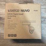 Nuvo Lighting TH239 MR16 12V Gimbal Ring Track Head - Black. Fixed Price $19.99.