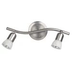 Canarm IT356A0210 Pewter James 2-LIGHT 15"W Fixed Rail Ceiling Or Wall Mount. Fixed Price $32.36.