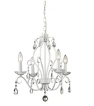 Z-lite Princess Chandelier 423MW Matte White Light Fixture. Fixed Price $69.00.