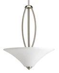 New! Progress Lighting Joy Collection Foyer Pendant, Brushed Nickel. Fixed Price $34.99.