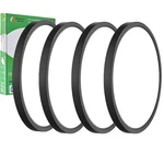 4PK 15.8 Inch Black Led Flush Mount Ceiling Light, 32W, 3480LM, 3000K/4000K/6.... Fixed Price $148.14.