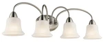 Kichler 45884NI Nicholson 4-LIGHT Bath Vanity Brushed Nickel. Fixed Price $184.97.