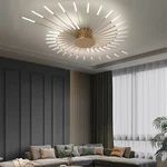 Elegant Firework Design Chandelier 42 Lights Led Indoor Home Lighting Fixture. Fixed Price $134.66.