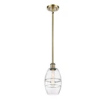 Innovations Vaz 1LT 6" Stem Mini Pendant, Ab/clear 516-1S-AB-G557-6CL. Fixed Price $286.00.