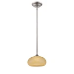 Designers Fountain Eco-gem Mini Pendant, Satin Platinum LED6318-TS-SP. Fixed Price $39.99.