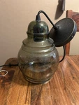 Pottery Barn Paxton Glass Medium Pendant Light 10.25 Inch Height. Fixed Price $75.00.