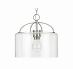 Progress Lighting Leyden P500316-009 Brushed Nickel Mini-pendant Hanging. Fixed Price $100.00.
