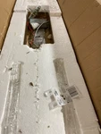 Savoy House 1-8951-8-322 Mid-century Modern Acrylic Led Chandelier, Warm Brass. Fixed Price $876.99.