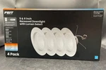 Feit Electric LEDR56HO6WYCA4 14.3W 1290 Lumens Recessed Downlight 5/6 In.. Fixed Price $34.99.