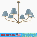 Crystorama Xavier 6-LIGHT Chandelier Blue. Fixed Price $282.38.