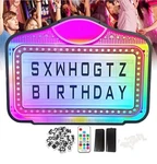 Vip Bottle Service Sign, Presenter For Night Club, Color Display Lights W. Fixed Price $169.99.