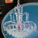 Nib Swarovski Crystal Shower Chandelier Spectra #46845 Gold Bel Air Lighting. Fixed Price $299.00.
