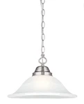 Design House Millbridge Traditional 1LIGHT Satin Nickel Swag Light.. Fixed Price $19.99.