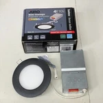 Juno WF4 SWW5 90CRI Mw M6 Round Baffle Led Downlight, 120 Volts, 2700K/3000K/350. Fixed Price $21.45.
