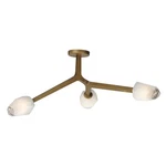 ET2 E32790-93NAB Blossom Light Led Flush Mount-natural Aged Brass. Fixed Price $364.00.