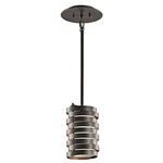 Kichler Lighting Roswell Collection 1-LIGHT Olde Bronze Mini Pendant. Fixed Price $339.99.