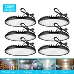 6 Pack Watts Ufo Led High Bay Light Commercial Garage Gym Shop. Fixed Price $144.17.