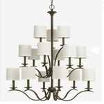 Progress Lighting P4365-20 Trinity Chandeliers 15. Fixed Price $412.70.