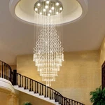Crystop 12 Light Crystal Chandelier 86.7 Inch High. Fixed Price $709.99.