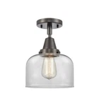 Innovations Large Bell Light 8" Flush, Oil Rubbed Bronze/clear 447-1C-OB-G72. Fixed Price $147.40.