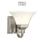 Minka Lavery Agilis 6811 84 Bathroom Sconce Light Brushed Nickel Wall Fixture. Fixed Price $53.10.