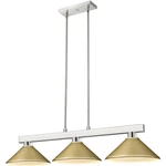 Z-lite 152BN-MSG Cobalt Billiard Light Brushed Nickel. Fixed Price $430.00.
