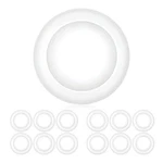 Parmida (12 Pack) 5/6 Inch Dimmable Led Disk Light Surface Flush Mount 15W, U.... Fixed Price $75.67.