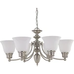 Nuvo Lighting 60/3255 Empire Chandelier Brushed Nickel. Fixed Price $257.99.