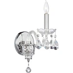 Quorum Bohemian Katerina Light Wall Bracket, Chrome 631-1-514. Fixed Price $120.80.