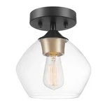 Globe Electric Harrow 9.1 In. X 8 Matte Black Ceiling Light. Fixed Price $42.65.