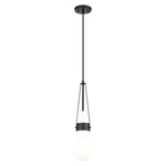 Innovations Milan 1LT 4" Cord Pendant, Black/glossy White 452-1P-BK-G452-4GWH. Fixed Price $292.60.