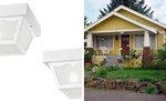 Ciata Porch Ceiling Light, Outdoor Flush Mount 2 Pack. Fixed Price $133.25.
