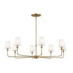 Pallas 8 Light Chandelier Traditional STYLE-15.75 Inches Tall 42.75. Fixed Price $869.99.