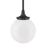 Signature Hardware 482682 Alfaro Single Light 6" Wide Mini Pendant - Matte Black. Fixed Price $39.99.