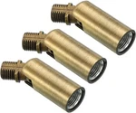 Patikil Sloped Ceiling Light Adapter, 3 Pack 180 Degree M10 Thread Bronze. Fixed Price $17.43.