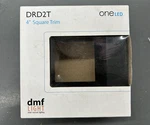 Lot Of Dmf Lighting DRD2T 4" Square Trim Black Recessed Cover Nos. Fixed Price $60.00.